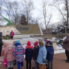 «Мемориальный комплекс воинам-зенитчикам, погибшим в боях с немецко-фашистскими захватчиками» возложение цветов 18.02.2025 год