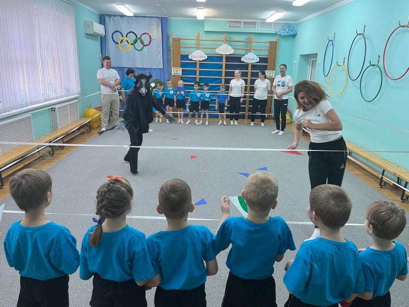 «Олимпийские гонки дошколят» - спортивное развлечение 20.11.2024 год