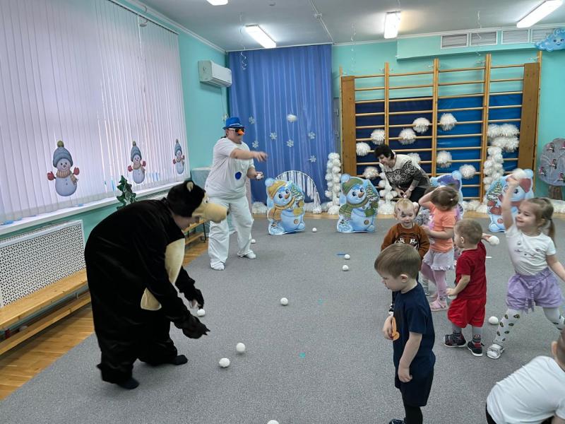 «Приключения в зимнем лесу» спортивное развлечение 
