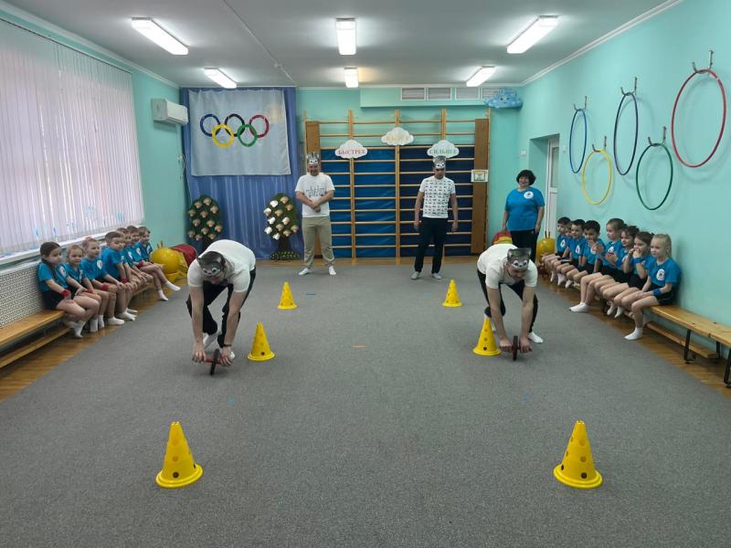 «Олимпийские гонки дошколят» - спортивное развлечение 20.11.2024 год