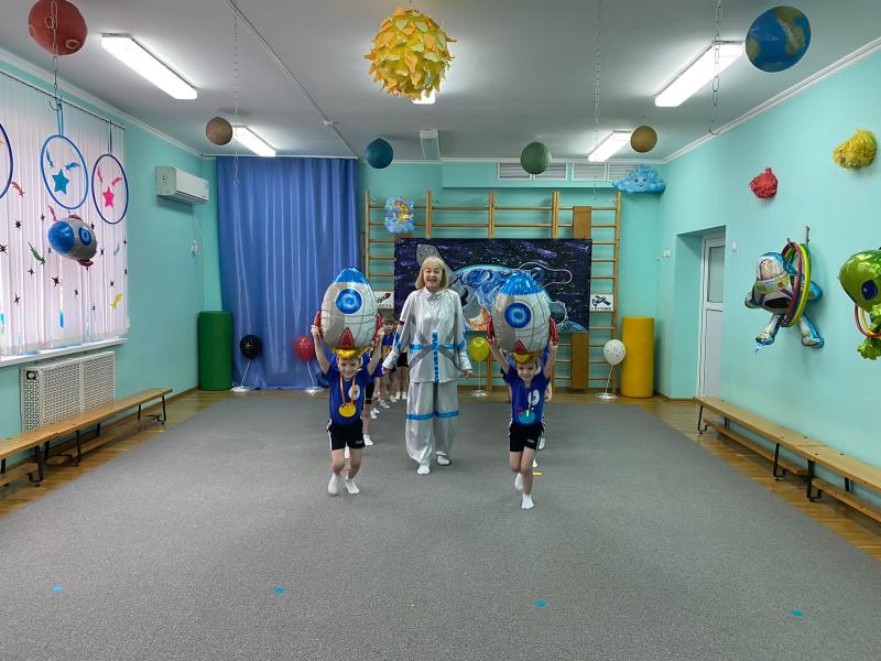 Спортивные развлечения ко Дню Космонавтики 12.04.2023 год