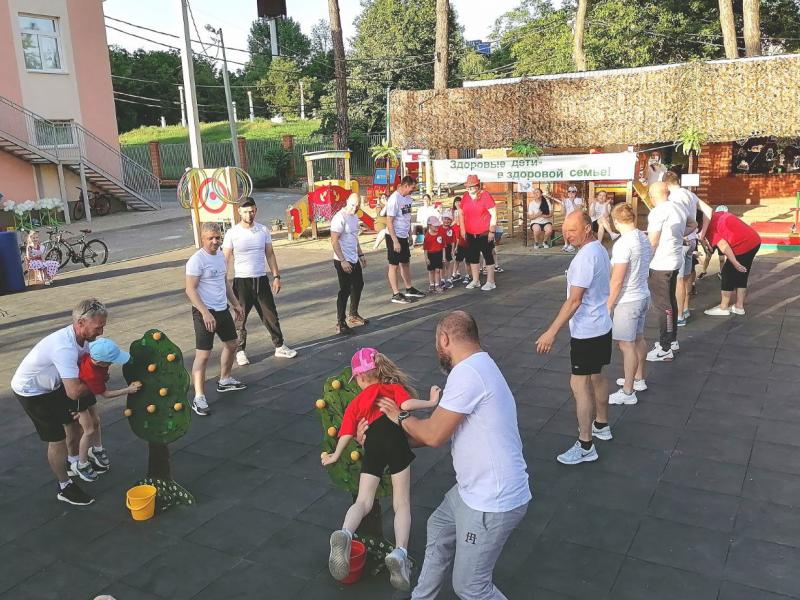 Спортивный праздник «Здоровые дети в здоровой семье!»