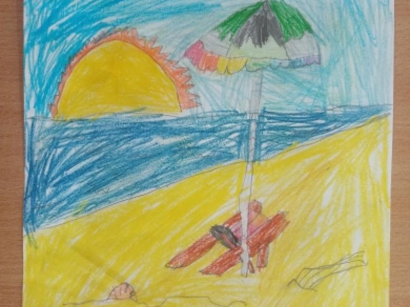 «Здравствуй, солнечное лето!» выставка детских рисунков