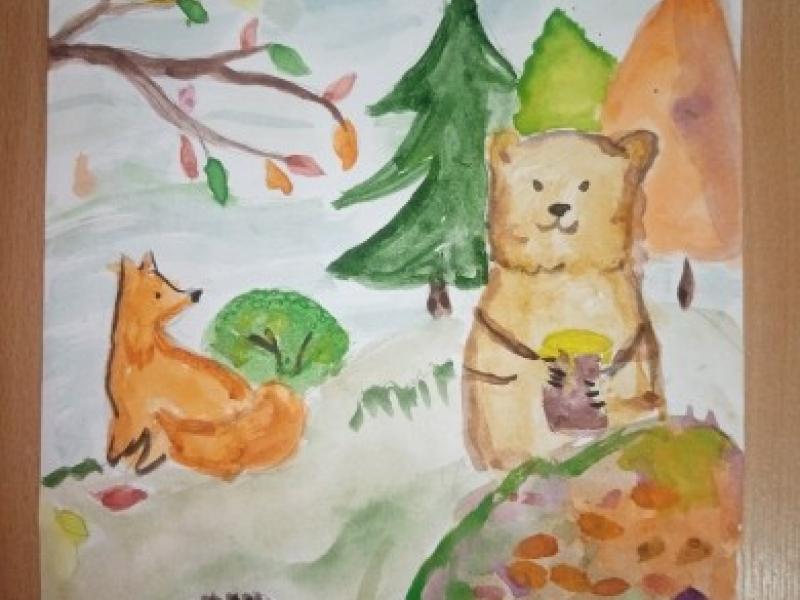 «Дивная Осень» выставка рисунков