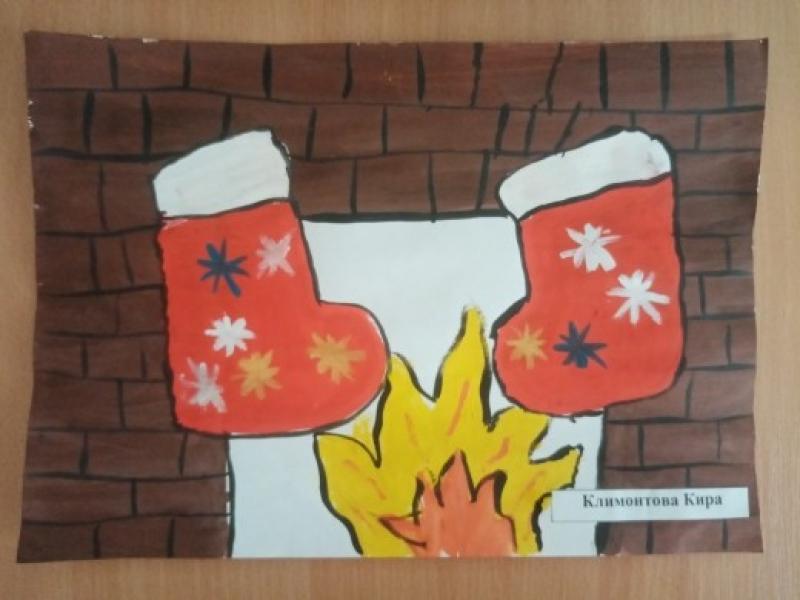 «Ах ты, Зимушка, зима!» выставка рисунков 