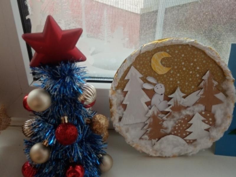 «Зимняя фантазия» выставка поделок 
