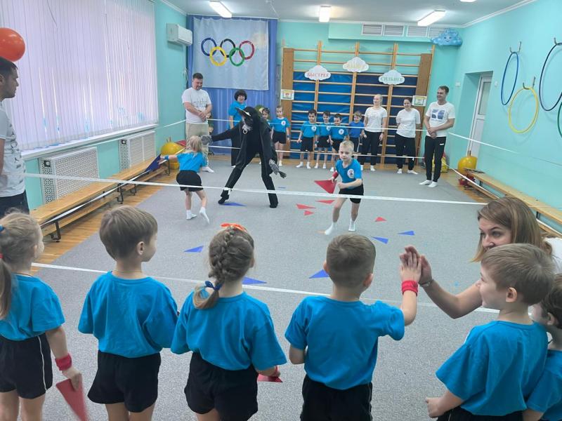 «Олимпийские гонки дошколят» - спортивное развлечение 20.11.2024 год
